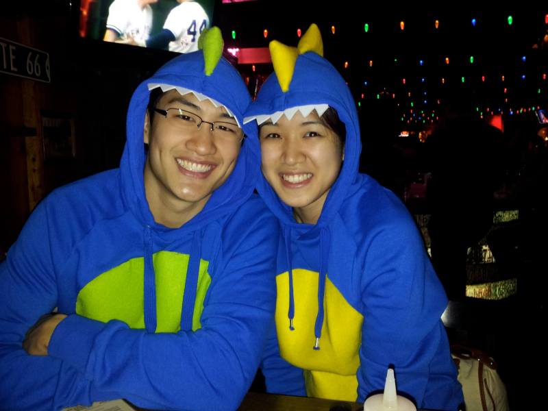 diy dinosaurs hoodie costume